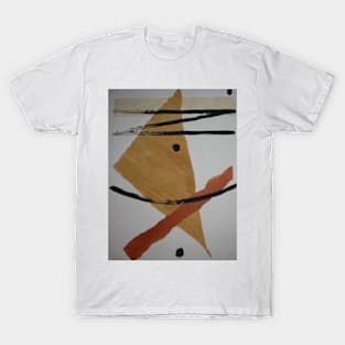 Mixed media abstract T-Shirt